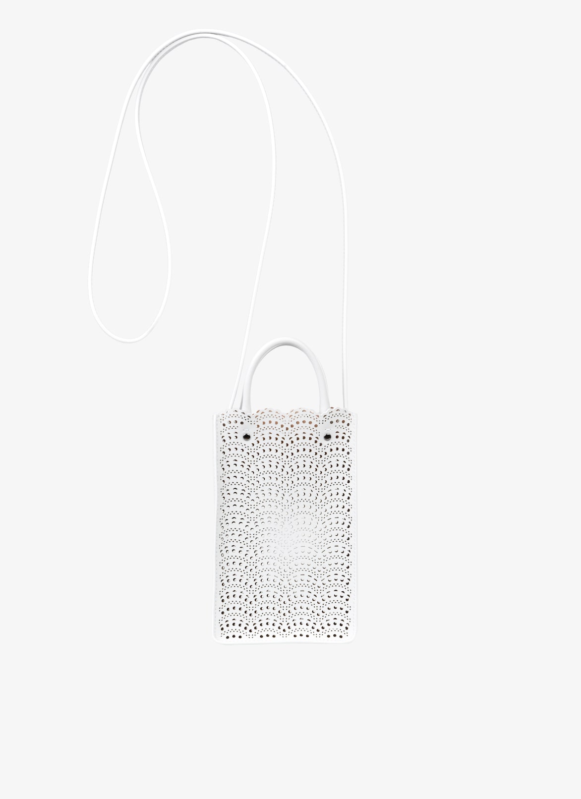 Phone Holder ALAÏA WHITE PHONE HOLDER